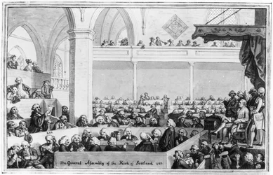 La Asamblea General de la Iglesia de Escocia, 1787